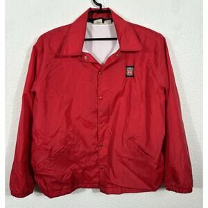 Vintage Unitog Phillips 66‎ Jacket Mens XL USA Nylon Snap Front